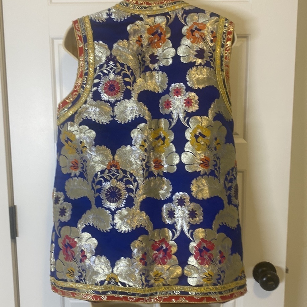 Vintage handmade Waistcoat Small /medium - Picture 4 of 8